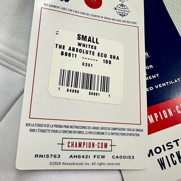 Champion Sports Bra S Absolute Eco Shape Double Dry Racerback Pullover Maximum - Picture 9 of 12